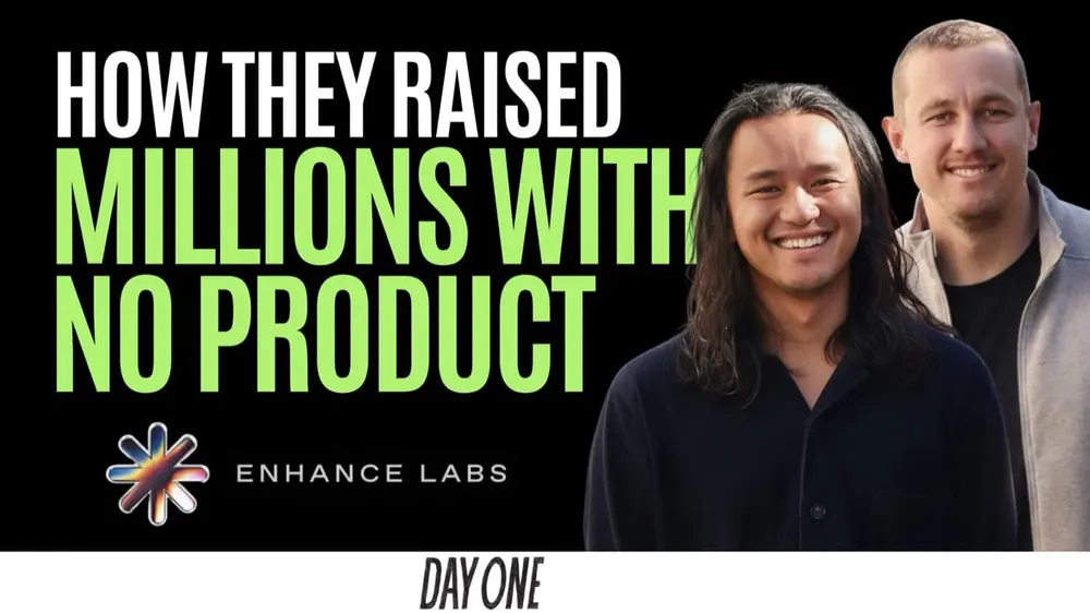 Velocity & Vibes: How Enhance Labs Raised Millions Before Building Anything