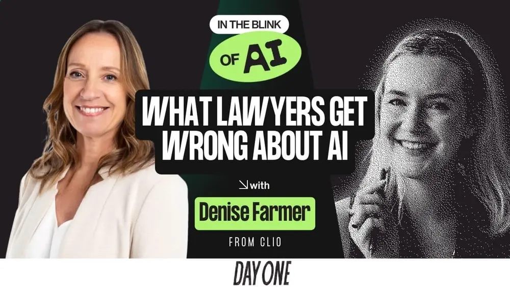 How AI is Changing Law Firms Forever (Ft. Denise Farmer, Clio)