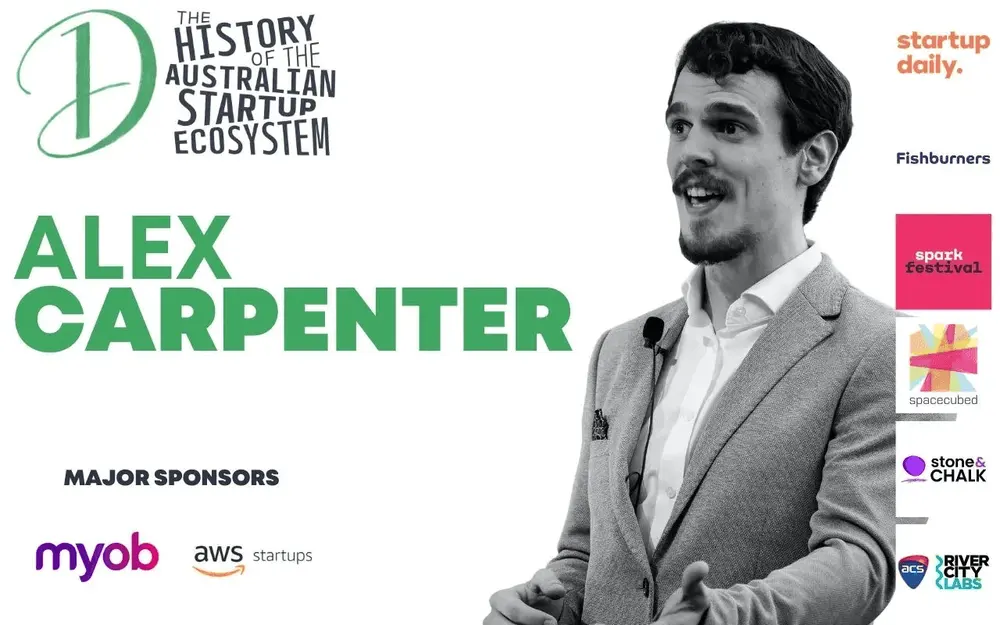 Alex Carpenter sees Australia’s startup ecosystem as radically more collaborative than corporate settings