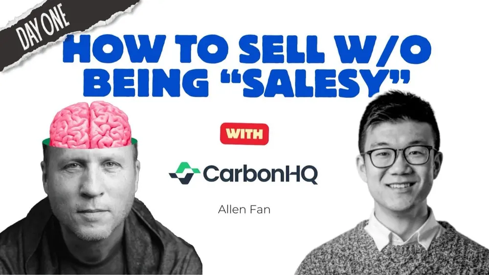 How CarbonHQ Is Digitising the Broken Carbon Credit Market - with Allen Fan