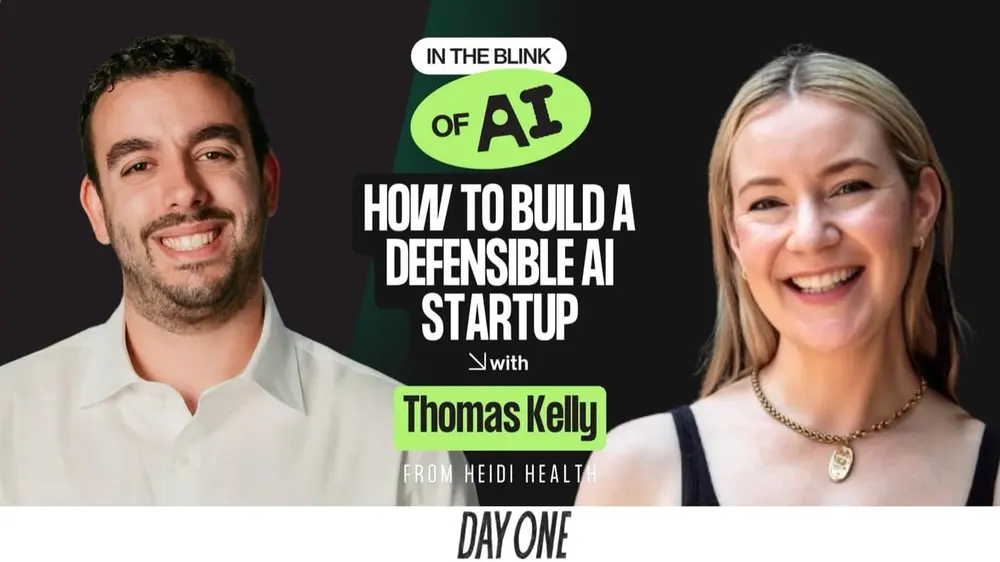 How to Build a Defensible AI Startup – With Dr. Thomas Kelly from Heidi Health