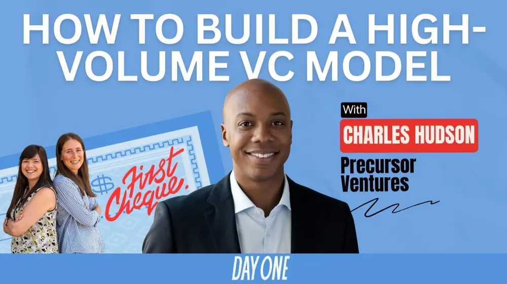 Scaling Solo: How Charles Hudson Built a High-Volume VC Model at Precursor Ventures