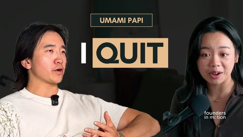 He Quit a Six-Figure Consulting Job to Sell Chilli Oil | Ethan Yong, Umami Papi