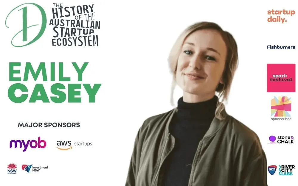 Emily Casey discusses the importance of visibility of the startup ecosystem