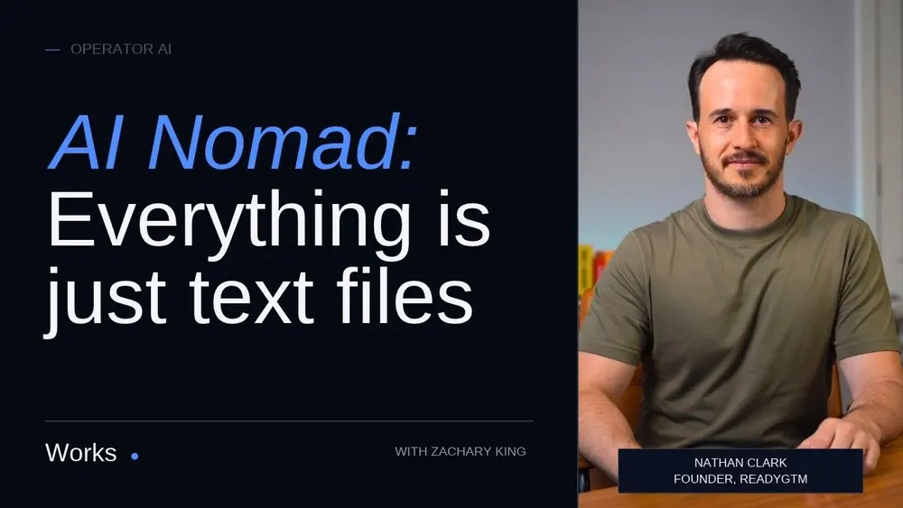 The AI Nomad: How Nathan Clark Switches Tools Without Losing the Work