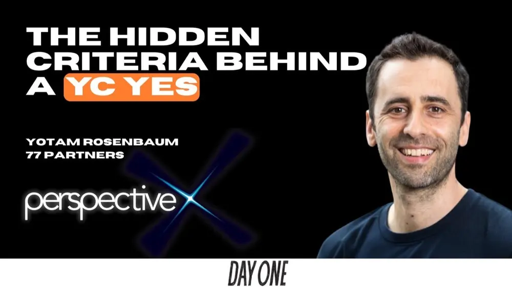The Hidden Criteria Behind a YC Yes: Yotam on Founder Signals, and the Real Work Behind a Yes