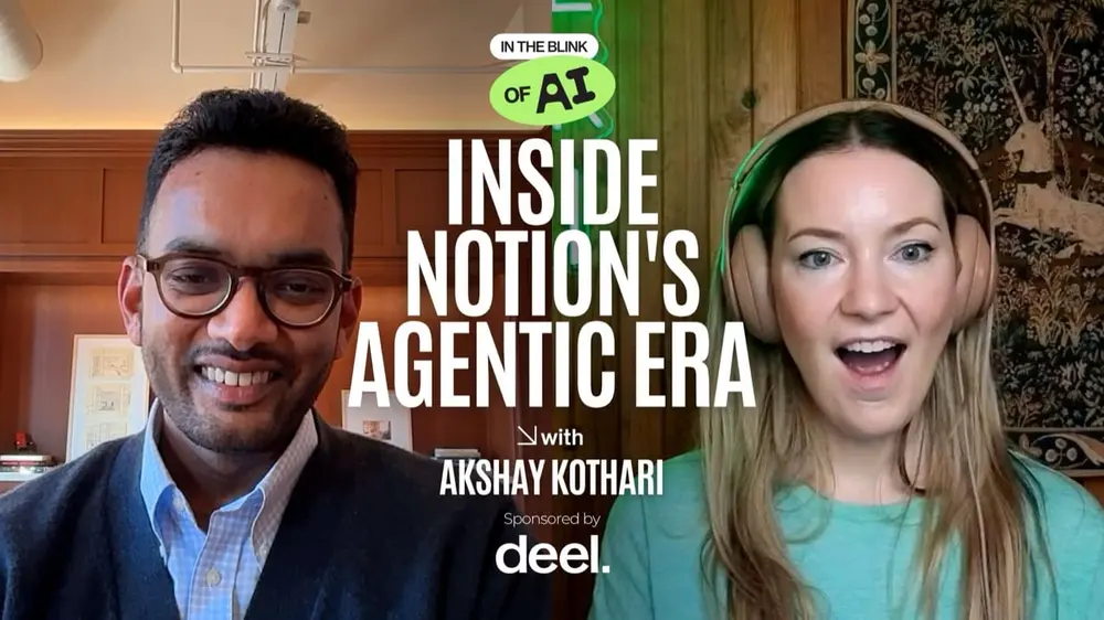 "AI Should Bring Us Closer Together, Not Make Us More Lonely" with Akshay Kothari Co-Founder of Notion