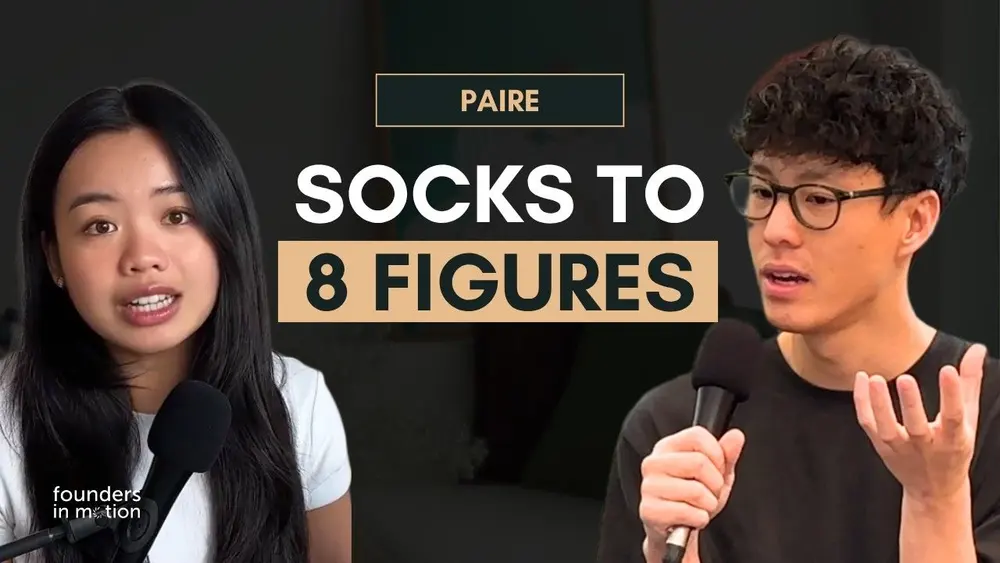 He Turned Falling Socks into an Eight Figure Global Brand | Nathan Yun, Paire