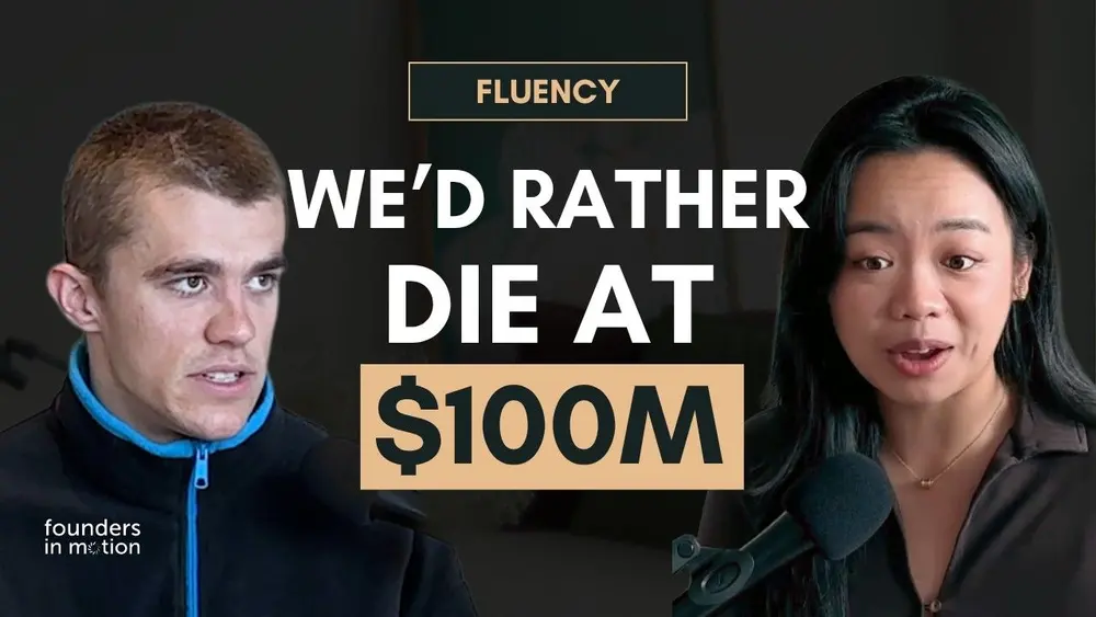 Why Early Facebook Investors Backed a Self-Taught Aussie Dev | Finnlay Morcombe, Fluency