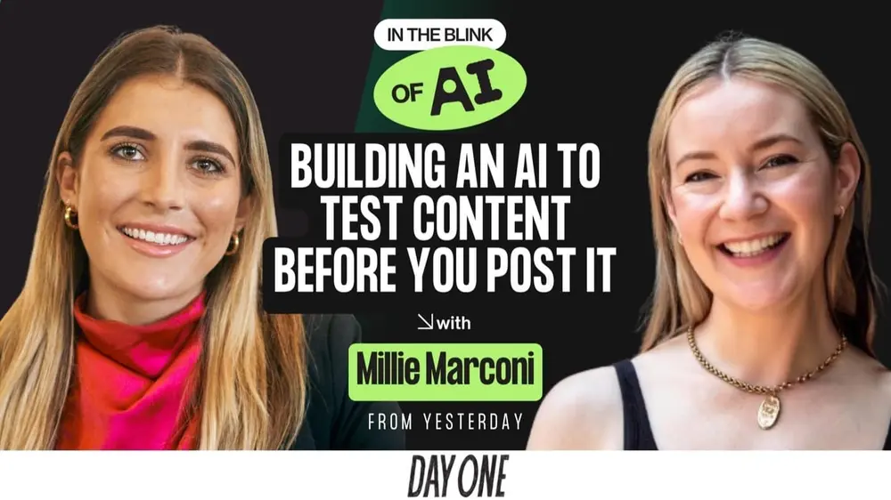 Millie Marconi on Building an AI to Test Content Before You Post It
