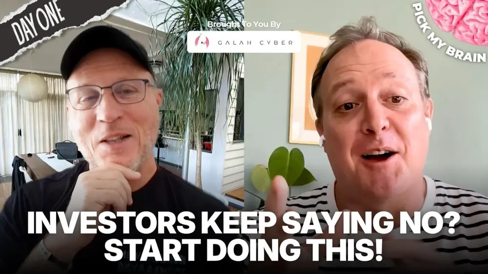 Why Investors Keep Saying No (And What to Do About It) | Justin Wastnage from Vloggi