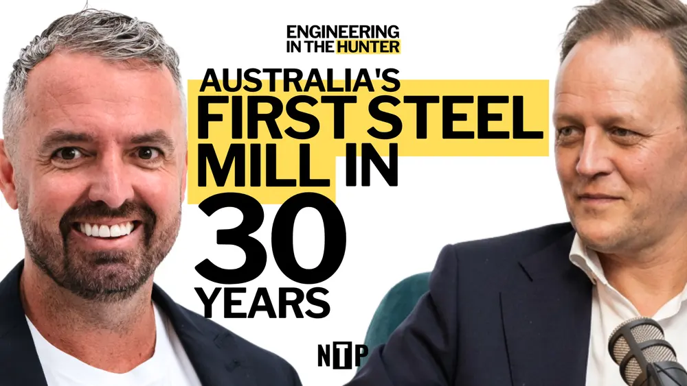 Patrick Buchan: Australia's first new steel mill in 30 years