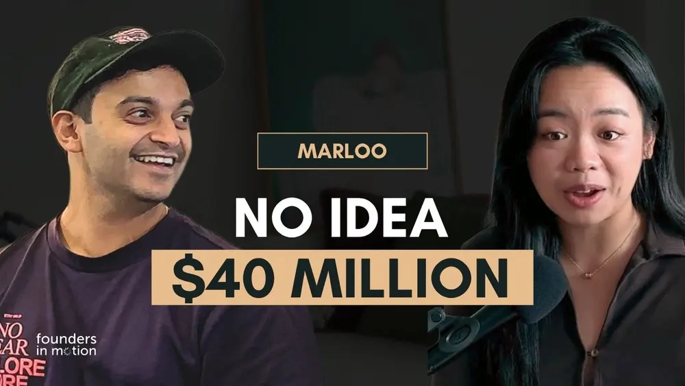 $40M FinTech Founder on Raising Millions Before He Had a Business Idea | Shakeel Lala, Marloo