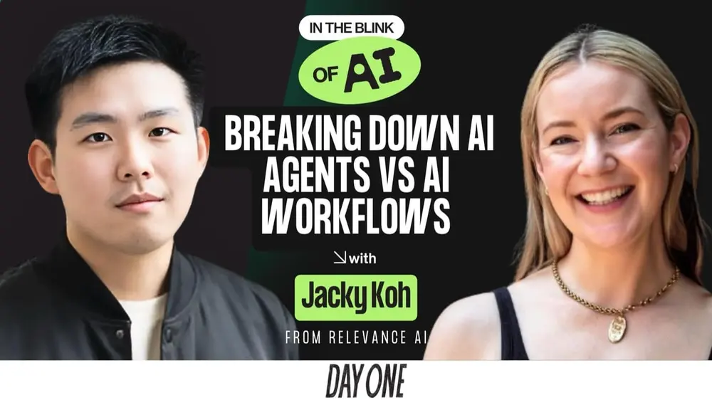 Jacky Koh (Relevance AI) on Building the AI Workforce and Why Most AI Agents Are Just Workflows