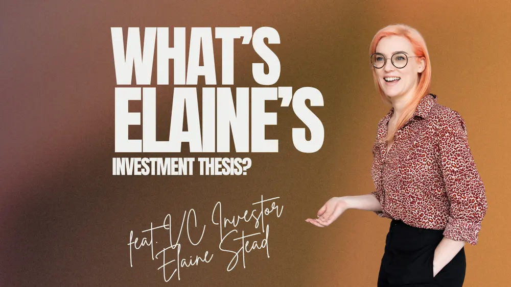 Elaine Stead's Investment Thesis